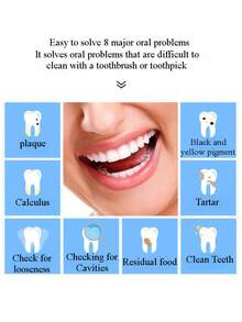 Stainless Steel Tongue Scraper, Cleaner Set With U-Shaped Tongue Scraper For Oral Care - Multicolor - View 9