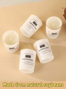 1 PIEZA Vela de vidrio aromática de color negro brillante, adecuada para restaurantes, hoteles, salas de estar, dormitorios. Conjunto romántico para la cena y decoración para bodas, velas para fiestas y decoración del hogar, velas sin humo ni olor para cenas a la luz de las velas, se puede usar como regalo, decoración del hogar, adecuado para Pascua, temporada de bodas, Día de San Valentín