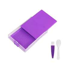 1 set Bandejas de clasificación de cuentas de plástico, bandeja para pintura de diamantes, accesorios de placa de cuentas para pintura de diamantes DIY, herramientas para pintura de diamantes