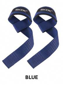 SKDK 1 Par de Muñequeras de Levantamiento de Pesas SKDK con Manijas Extras - Muñequeras de Malla para Fitness para Dominadas, Entrenamiento de Fuerza y Culturismo - Múltiples Colores, Esenciales para Culturismo | Muñequeras Ajustables | Soporte de Muñeca de Malla, Accesorios de Muñequeras de Levantamiento de Pesas para Gimnasio