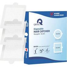 Disposable Hair Catcher Shower Drain Mesh Stickers, Hair Catchers Shower, 25 Pack, 3.5 Inch - Round - 4.1吋-25個裝 - 查看 1
