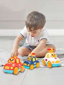 Juguetes de coches que se mueven solos, vehículos educativos para niños pequeños, regalo para niños y niñas - Multicolor - Ver 2