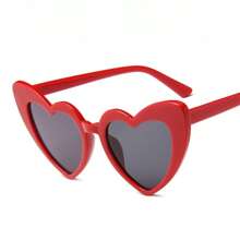 1pc Fashionable Funny Pet Heart Decorated Glasses