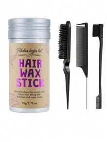 Hair Wax Stick Gel Cream Styling & Fixing Anti-Frizz Volumizing Hair Wax Stick For Kids, Men & Women - 75g - View 7