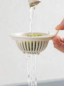 1 pièce Filtre de vidange d'évier de cuisine, outil anti-colmatage, panier de filtration pour bol de lavage de vaisselle et de légumes pour la maison
