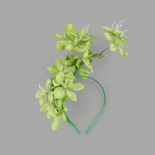 1Pc Wedding Photography For Women Headdress Decor Accessory Bridal Tea Party Wedding Headpieces Headband Bride The Flowers Hair Band, Diadema, Hair Hoop