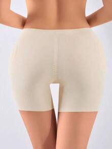 女士高腰塑身衣，82% 尼龙，18% 氨纶，纯色，中等支撑，针织面料，150克/平方米，塑身衣，无钢圈文胸，防摩擦