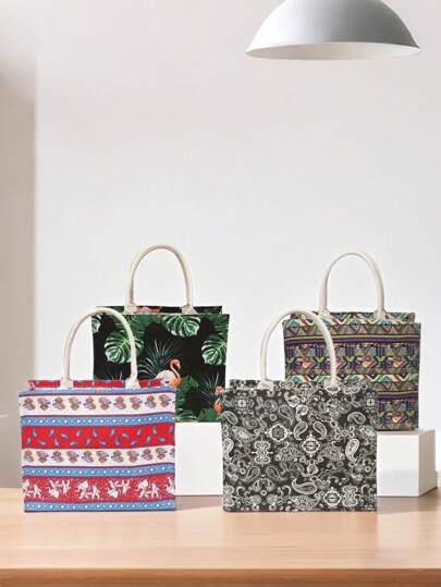 1 pieza Bolsa de compras reutilizable, bolsa de regalo, bolso para llevar