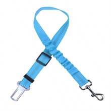 1 pieza de correa de seguridad retráctil con absorción de impactos, elasticidad, reflectividad para mascotas, fabricada con nylon resistente