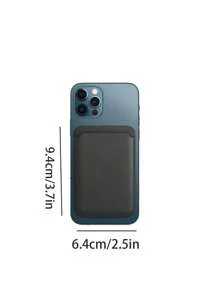 1 pieza Soporte magnético para tarjeta de teléfono Wallet con accesorios de pared Magsafe Mag Safe para teléfono 16 15 14 13 12 Pro/Pro Max/Plus/Mini serie de estuches de seguridad para mujeres y hombres Walleet Walleset