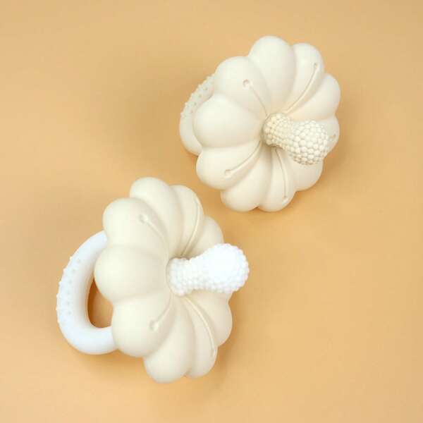 Flower Shaped Teething Toys With Pacifier Design For Easy Grasp