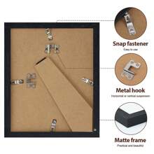 Superlele 10/15/20 Pack Picture Frames Set, Picture Frames Collage Wall Decor For Assorted Photos, Three Sizes 8x10, 5x7, 4x6 For Wall Hanging Or Tabletop Display, Home Decor, Room Decor