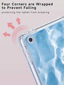 Summer Turtle Pattern IPad Protective Case Compatible With IPad 10th Generation,IPad Air 11-In.(M2)-2024,IPad Mini 4/5/6/7,Compatible With Samsung Galaxy Tab A8 10.5 Inch 2022,Kindle Paperwhite 12th Gen 2024,Models Such As Tab P11,The Four Corners Of The Protective Case Are Shockproof, Lightweight And Easy To Carry - Multicolor - View 7