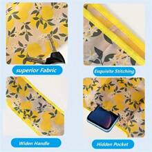 1 pezzo Borsa della spesa pieghevole, portatile, alla moda, impermeabile, di grande capacità, adatta per la spesa al supermercato, i viaggi, la conservazione di verdure/frutta/mobili/giocattoli