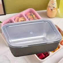 Stainless Steel Food Container Set Lunch Boxes- Commercial-Grade 304 Meal Prep Boxes With Locking Lids - Leakproof & Rust-Proof For Camping, Catering & Home Kitchens - Dishwasher Friendly & Stackable Design Bento Boxes,School Supplies - Silver - View 9