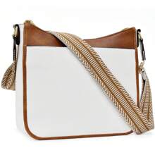 Bolsos cruzados para mujer BOSTANTEN de piel vegana, bolsos de hombro tipo hobo con correa de hombro ancha