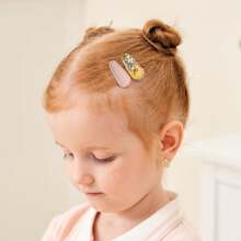 Lot de 60 barrettes à cheveux pour bébés filles – Imprimé floral, revêtement antidérapant, mini-pinces de 3,8 cm de long – Accessoire pour cheveux fins et mignons pour nourrissons et tout-petits