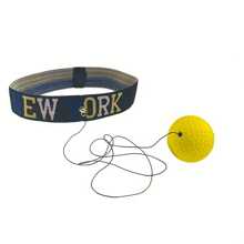1pc Upgraded Boxing Reflex Ball Headband, Adult Training Fitness Entertainment, Suitable For Reaction And Agility Training, Gym