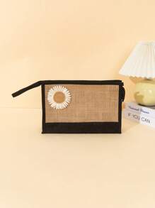 3 Stücke personalisierte Brautjungfern Taschen & Anhänger, Jutetaschen, Brautjungfern Geschenktaschen, Junggesellinnenabschied Taschen, Strandtasche, Geschenktüten, Bridal-Shower Tasche, Monogramm Strandtasche, ideale Geschenke für ihre Freunde, Frauen, Berufsanfänger & Büroarbeiter zu Jahrestagen, für Feiertage, große Strandtasche, ideale Geschenke für sie, Frauen, modischer Sonnenblendenhut aus Wellsonnenhut-Stroh