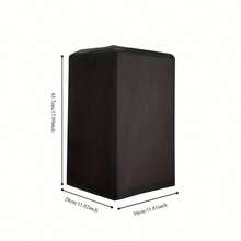 Durable Black 210D Oxford Fabric Speaker Covers – Waterproof And Dustproof, Multi-Size Compatible For Home Cinema And Outdoor Audio Systems. Suitable For Outdoor Speakers And Garden/Courtyard Speaker Enclosures.