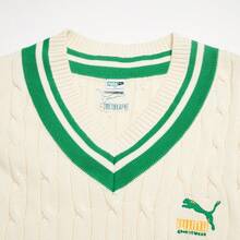 Puma 女式V领无袖运动背心夹克，学院风 53796965