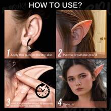 BOBISUKA Pegamento Facial y Removedor de Piel - Adhesivo Facial para Maquillaje de Efecto, Halloween, Maquillaje de Escenario, Carnaval, Teatro, Goma de Mascar Profesional, Adhesivo Corporal, Adhesivo Cosmético