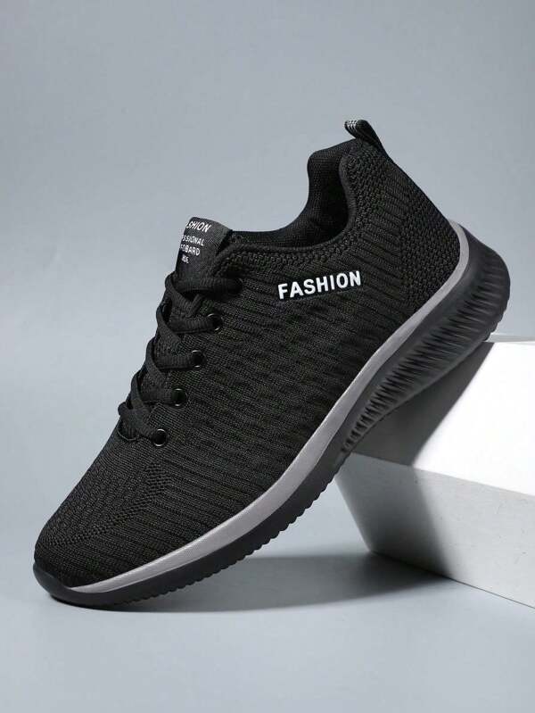 2025 New Spring/Summer Men's Shoes, Korean Style Front Lace-Up Minimalist Casual Outdoor Sports Shoes, Breathable Men's Shoes For Commuting, Hiking, Walking, Business Casual Valentine's Day Ideas