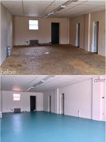 三合一环氧地坪漆，适用于水泥地面和车库，水性、高固、耐磨