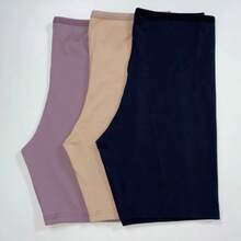 Shorts Second Skin Shorts For Women To Wear Under The Dress Bermuda Petticoat High Waist Comfortable Cool - 米色 - 查看 3