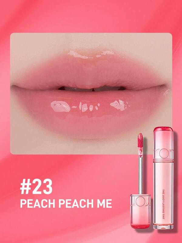 Rom&nd Gloss de buze Rom&Nd Juice Mirror Water Gloss, machiaj coreean, balsam de buze pentru studenți, luciu de buze hidratant