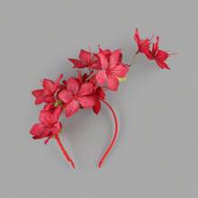 1Pc Wedding Photography For Women Headdress Decor Accessory Bridal Tea Party Wedding Headpieces Headband Bride The Flowers Hair Band, Diadema, Hair Hoop