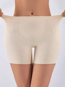 女士高腰塑身衣，82% 尼龙，18% 氨纶，纯色，中等支撑，针织面料，150克/平方米，塑身衣，无钢圈文胸，防摩擦