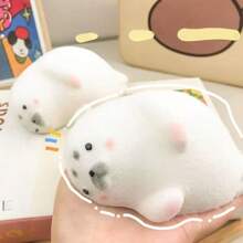 1pc Interesting Children Squeeze Pressure Relief Toys, Cute Slow Rebound Toys Animal Plush Squeeze Toys, Hot Item
