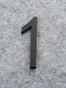 亚克力 3D 数字墙贴，古铜色房间号码牌标牌 - 彩色 - 查看 13