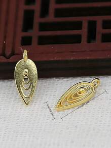 15 Stücke geometrische Blatt Anhänger Zubehör. Geeignet für Frauen zum Herstellen von Armbändern, Ohrringen, Ketten, Schlüsselringen, Damen Armbändern. DIY Anhänger Zubehör, um Ihr eigenes individuelles Damenschmuck zu fertigen. Halloween Schmuckherstellung Zubehör, Schlüsselringe, Amulette, Dekoartikel. DIY Charm Schmuckzubehör. Schmuckherstellung Materialien. Armband Charms Basteleien und alltägliche Geschenke. Rückgabe-zur-Schule-Saison