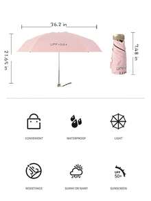 Windproof Umbrella, Casual And Cute Fashionable Style, Manual Opening, Suitable For Both Men And Women, Sun Protection Rain Umbrella, Thick And Perfect For Gifts, Christmas Gifts, New Year Gifts.