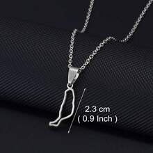 1pc Outline Spain Tenerife,La Gomera,La Palma,Gran Canaria,Fuerteventura,Catalonia,Ibiza,Minorca Map Necklaces Jewelry - Multicolor - View 15