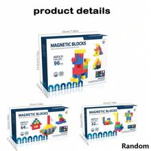 Magnetic Cube Toys For Kids, Magnetic Building Blocks Toys For Toddlers, Preschool Learning, Sensory Montessori Toys, Creative Toys For Boys And Girls Over 3 Years Old, Halloween Christmas Gifts Ideal Educational Sensory Toys, Fun Building Games For People Aged 3 And Up, Magnetic Construction Toys Bring Educational Fun, Promote Brain Development, Enhance Learning And Imagination,Magnetic Blocks,Montessori Toys,Montessori