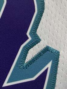 Atonmore 男子篮球球衣 12 号，白色，刺绣缝制篮球背心，无袖运动衫 - 白色 - 查看 4