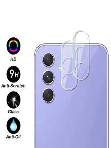 Juego de 4 en 1: 3 piezas de película suave de hidrogel + 1 pieza de protector de lente de cámara de vidrio templado, compatible con iPhone/ Galaxy/ Mi/Redmi//Honor/Magic 6 5 Lite/ y talla grande modelos. Superficie brillante de alta definición, a prueba de explosiones, autoadhesión, alta dureza, diseño con borde redondeado a prueba de polvo. Regalo para cumpleaños, familia, amigos, protector de lente, accesorios para teléfono.