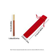 1 pezzo Penna a sfera in ottone/Astuccio in velluto, realizzato in ottone e legno massello, aspetto semplice ed elegante, basso profilo e retrò, punta in carburo di tungsteno ad alta precisione, scrittura fluida, design a spirale all'interno del cappuccio, design ergonomico, adatto come penna regalo, penna per affari, penna per firmare, regalo, premio scolastico e regalo di incentivazione, forniture per ufficio e scolastiche, articoli per il ritorno a scuola