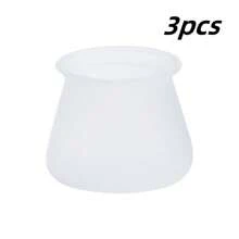 3/12 peças de capas de silicone para pernas de cadeira, protetores antiderrapantes para pernas de móveis, almofadas antiderrapantes para piso de mesa e cadeira, outros tipos de acabamento de metal, reduzem o ruído, adequadas para decoração de casa - reutilizáveis