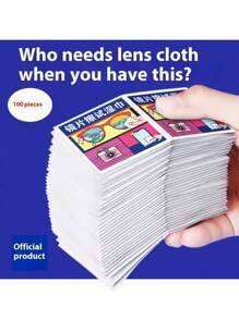 Lens Cleaning Wipes – Anti-Fog, Anti-Smudge Disposable Screen & Eyeglass Cleaning Cloths