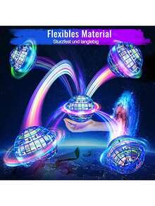 UFO 智能感应飞球，悬浮旋转减压玩具，魔法球，适合返校、生日、圣诞节、复活节、情人节礼物 - 高品质玩具