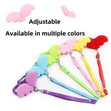 1pc Summer Outdoor Leash For Pets, Angel Wing Design Anti-Lost Pet Outdoor Traction Rope, Practical And Lightweight, Suitable For Ducks, Chickens, Rabbits, Guinea Pigs, Cats, Dogs And Other Medium/Small Pets, Pet Accessories