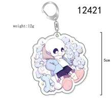 2D Anime Character Model Anime Party Gifts Original Acrylic Key Chain Undertale Frisk Toriel Sans Papyrus Undyne Cute Y2K Cartoon Pendant, Suitable For Shoulder Bags And Backpacks And Keys, The Perfect Gift For Fans, Cosplay Party Decoration Pendants Car Pendants Creative Anime Derivatives, Japanese Comic Pendants, Senior Anime Fans Collections, Otaku Series Gifts , Cheap Holiday Gifts
