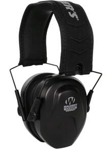 Walker's Slim Passive Earmuff Hearing FDE Come And Take It - Compact Passive - Black - View 2