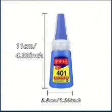 1 Peça Cola de Solda Super Resistente 401, Cola para Reparação de Sapatos Adequada para Colar Sapatos, Cerâmica, Metal, Plástico, Adesivo Universal de Secagem Rápida e Multiuso, De Volta às Aulas