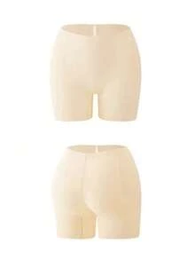 女士高腰塑身衣，82% 尼龙，18% 氨纶，纯色，中等支撑，针织面料，150克/平方米，塑身衣，无钢圈文胸，防摩擦