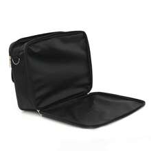 1 Stück modische Herren Aktentasche mit mehreren Fächern und großer Kapazität, schwarze klassische Business Laptoptasche, Aufbewahrung von Büromaterial, Geschenkidee zum Vatertag, Schulanfang